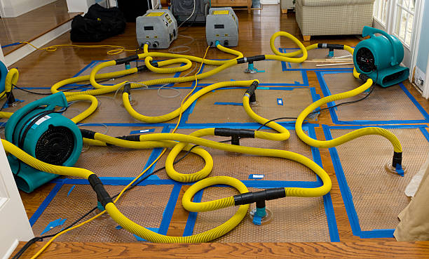 Professional Crawl Space Water Removal technician working in Riverside, OH